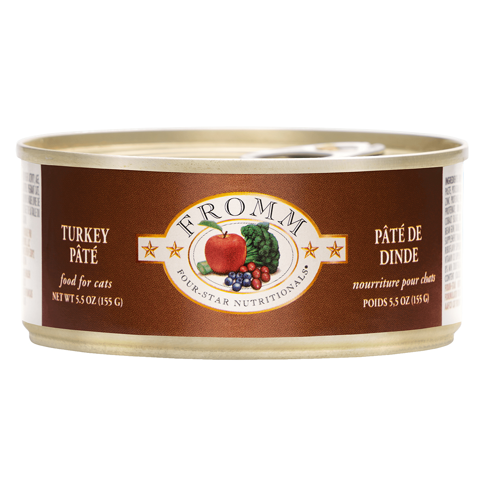 Fromm 4 Star Turkey Pat Cat Can Wet Food Pawsitively Sweet