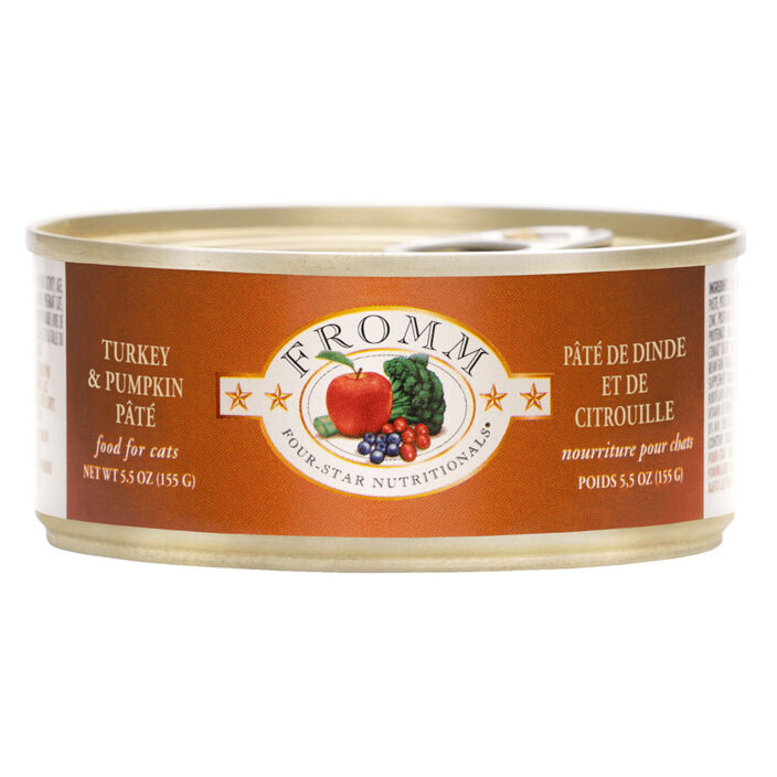 Fromm 4 Star GF Turkey & Pumpkin Paté, Cat Can / Wet Food