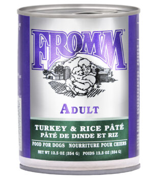 Fromm Adult Turkey & Rice Paté Dog Can / Wet Food