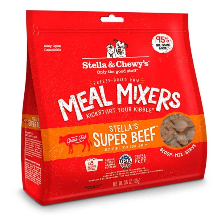 Stella & Chewy Super BEEF Meal Mixer, freeze-dried raw